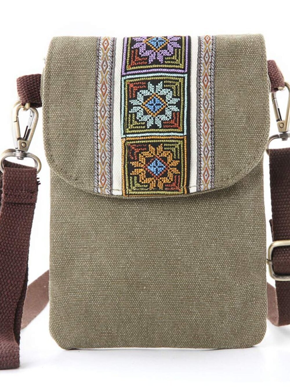 ๐ Vintage Embroidered Cute Mini Crossbody Bag for Women Small Handbags wallet - Picture 6 of 6